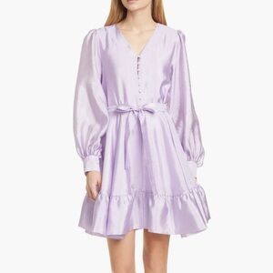 NWT Stine Goya Farrow Long Sleeve Minidress Size Medium